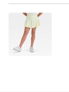 all in motion Girls' Knit Skort - Yellow